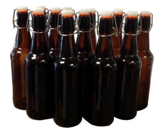 Mangrove Jack's 500ml Flip Top Bottles- case 12